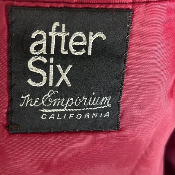 Flash Gordon Vintage 80s Cosplay Red Long Tail Tuxedo Jacket Vest Striped Pants - Picture 12 of 14